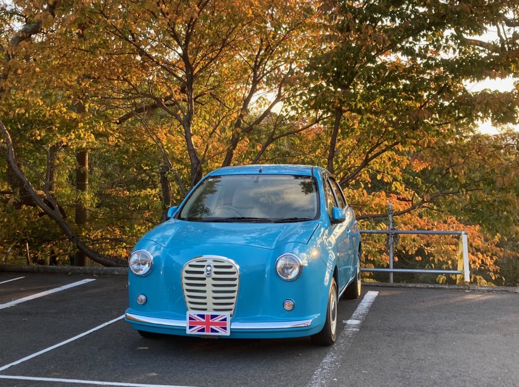 ミニスターは映える車なので愛車撮影も楽しい